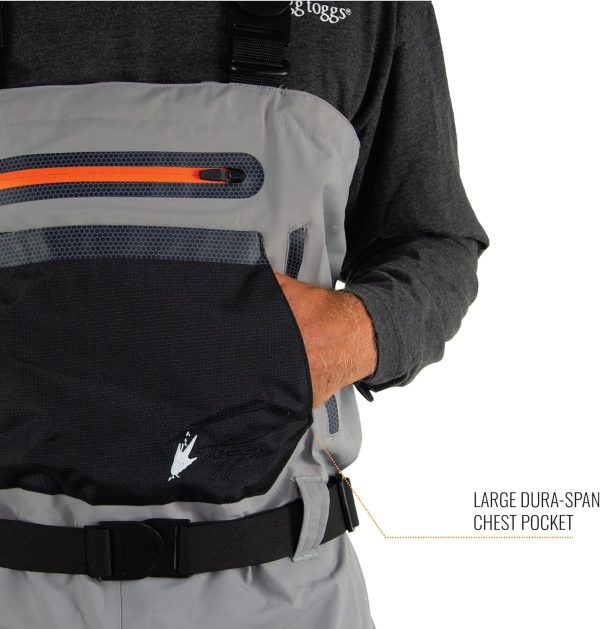 FROGG TOGGS Sierran Breathable Waterproof Stockingfoot Fishing Chest Wader for Fishing - Image 3