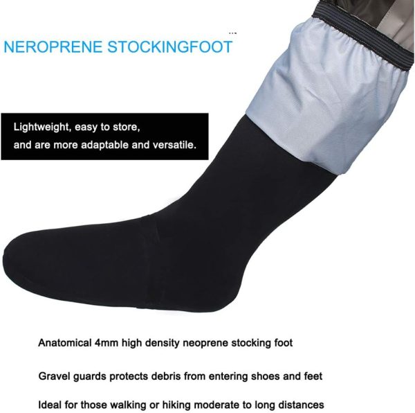 Kylebooker Breathable Stockingfoot Hip Waders - Image 3